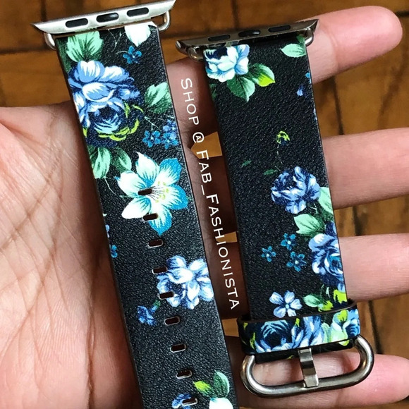 Floral watch band for Apple Watch - Picture 4 of 5